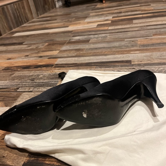 Vintage Chanel Beaded Pointed Toe Heel - Picture 3 of 3